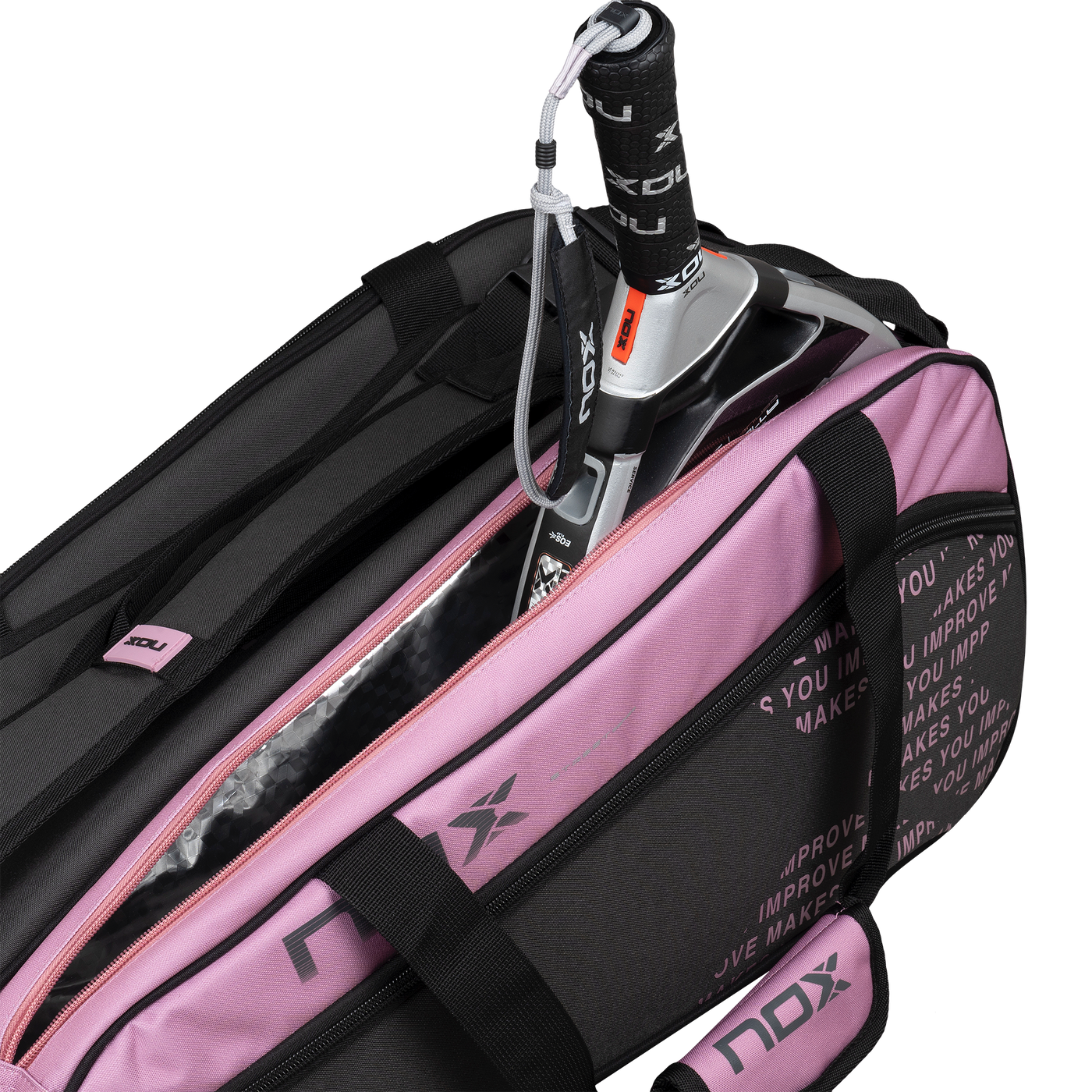 NOX Street Series Grey/Pink Padel Bag