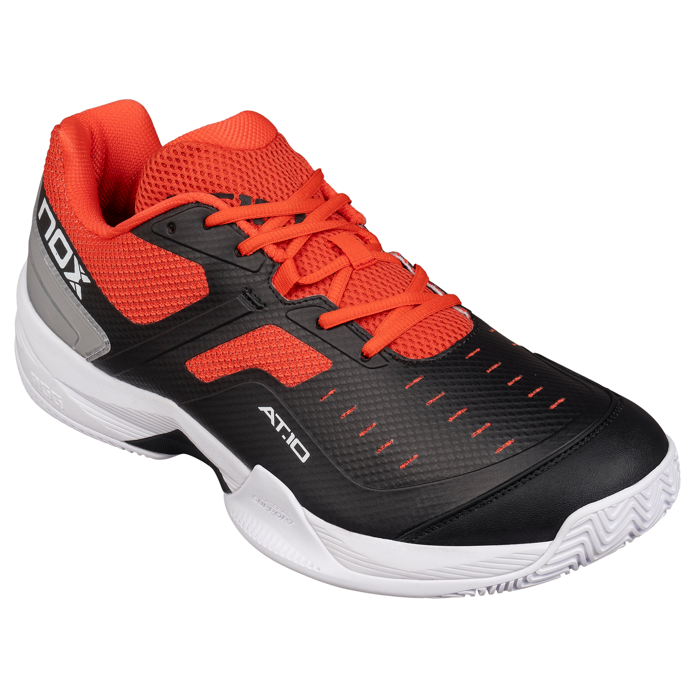 NOX AT10 PRO Black/Red Padel Shoes