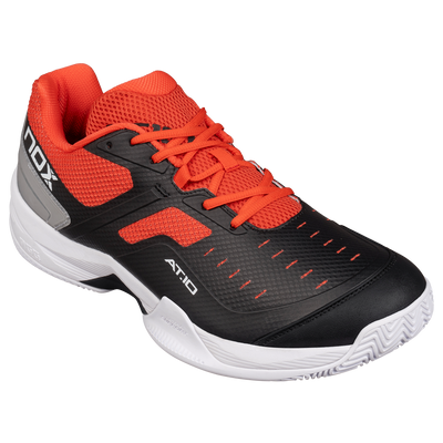 NOX AT10 PRO Black/Red Padel Shoes