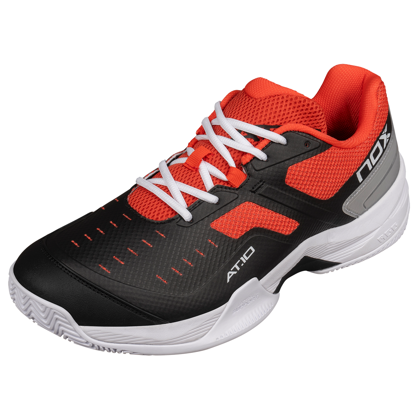 NOX AT10 PRO Black/Red Padel Shoes