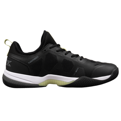 NOX NERBO Black/Soft Lime  Padel Shoes