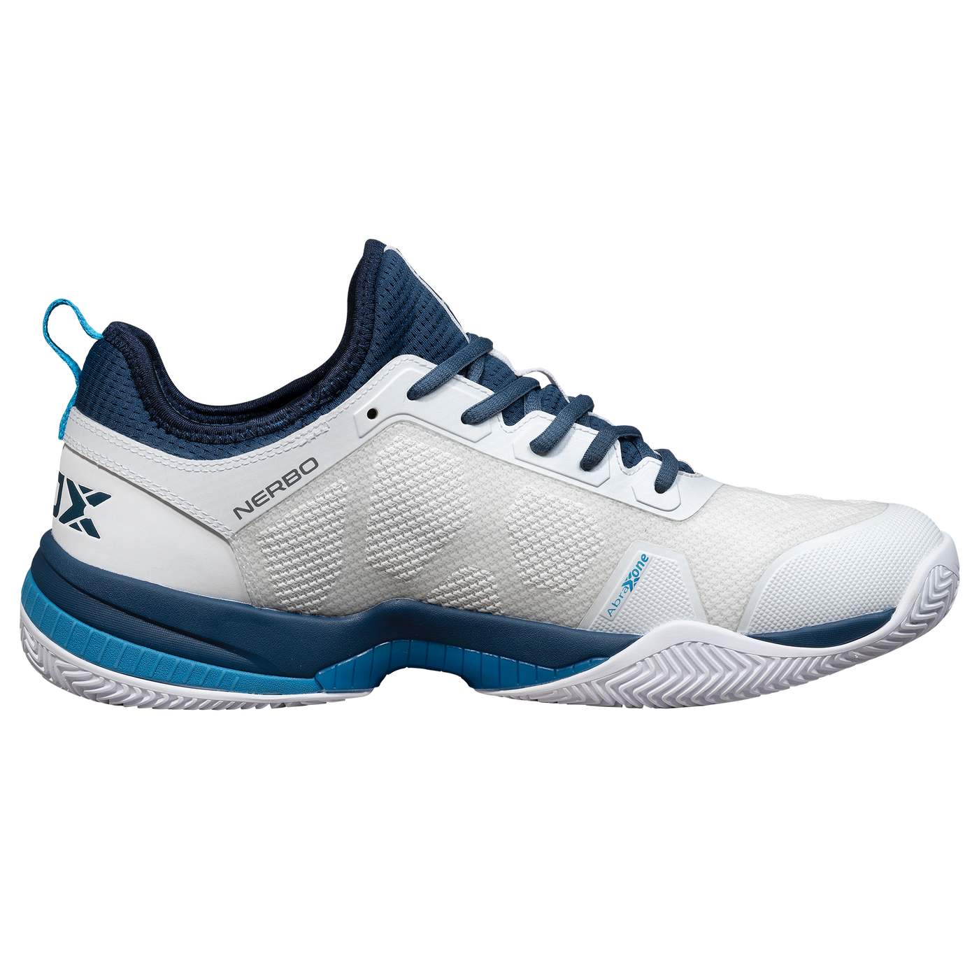 NOX NERBO White/Swedish Blue Padel Shoes