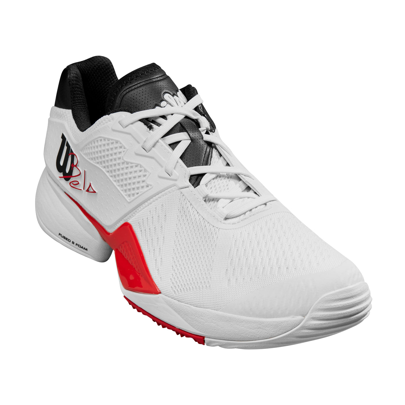 Wilson Mens Bela Tour White / Red / Black Padel Shoes